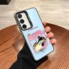 Barbapapa Phone Case For Samsung Galaxy S24 S23 S22 S21 S20 Note20 Ultra Plus Fe colored silver Cover