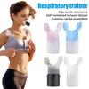 Portable Breathing Trainer Adjustable Resistance Men Women Oral Muscles Exerciser Lung
