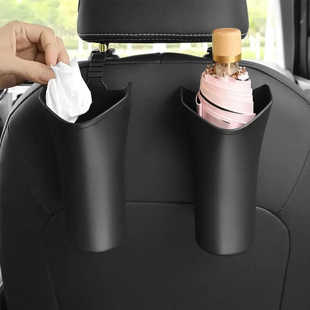 Car Umbrella Rack Barrel Storage Box Waterproof Hanging Box Black Can Kettle Plastic Rack Storage Trash Umbrella Barrel Tools
