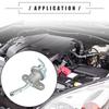 UXCELL Регулятор давления впрыска топлива для Honda CBR600F4i 2002-2006 Серебристый тон