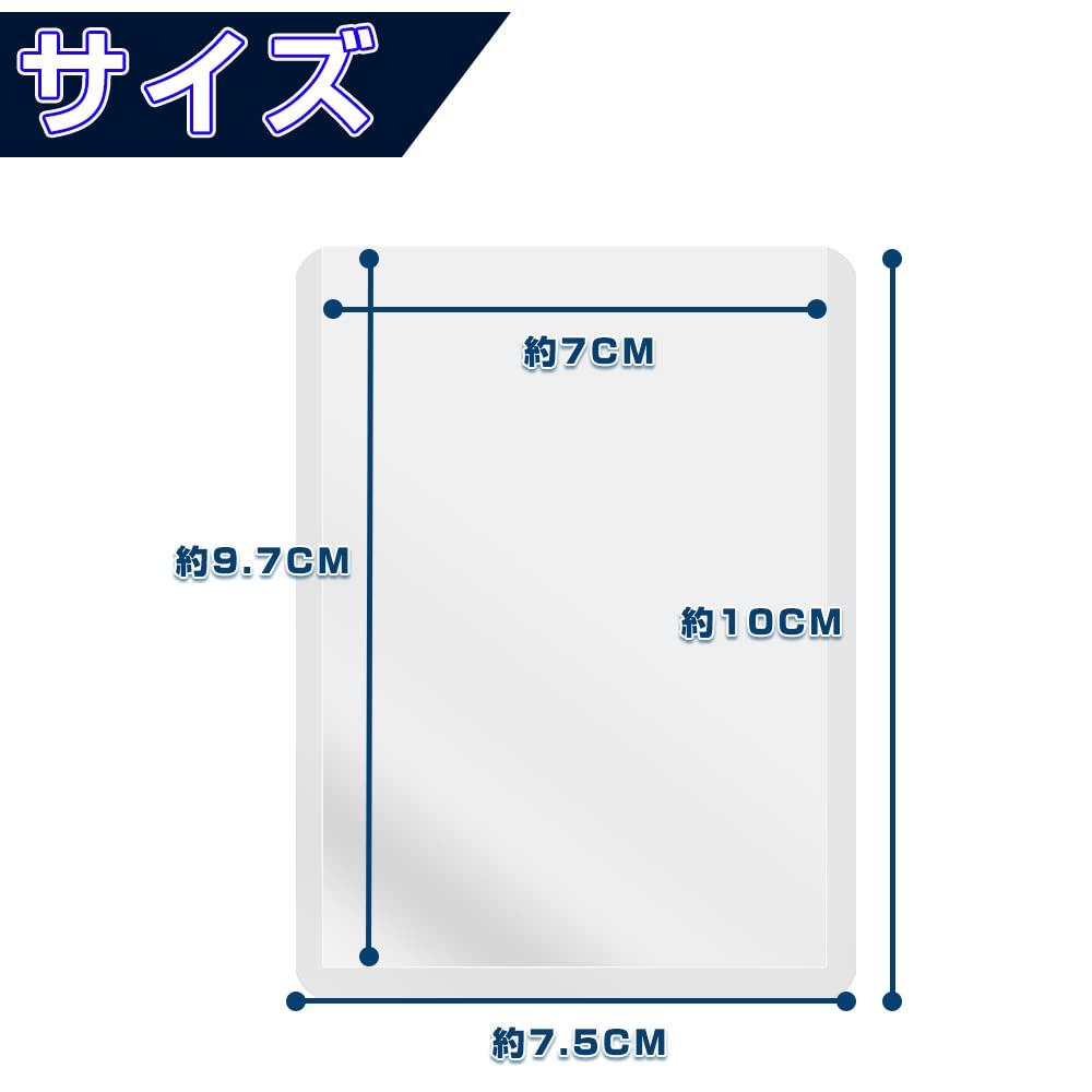 Футляр для коллекционных карточек с верхней загрузкой и пленкой для загрузки карточек из ПВХ-материала Прозрачный чехол для коллекционных карточек для хранения Чехол для коллекционных карточек Чехол для торговли