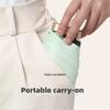 Mini Sun Umbrella Small Pocket Umbrella Alloy Folding Umbrella UV Protection Sunshade Bag Sunshade Umbrella Capsule Umbrella