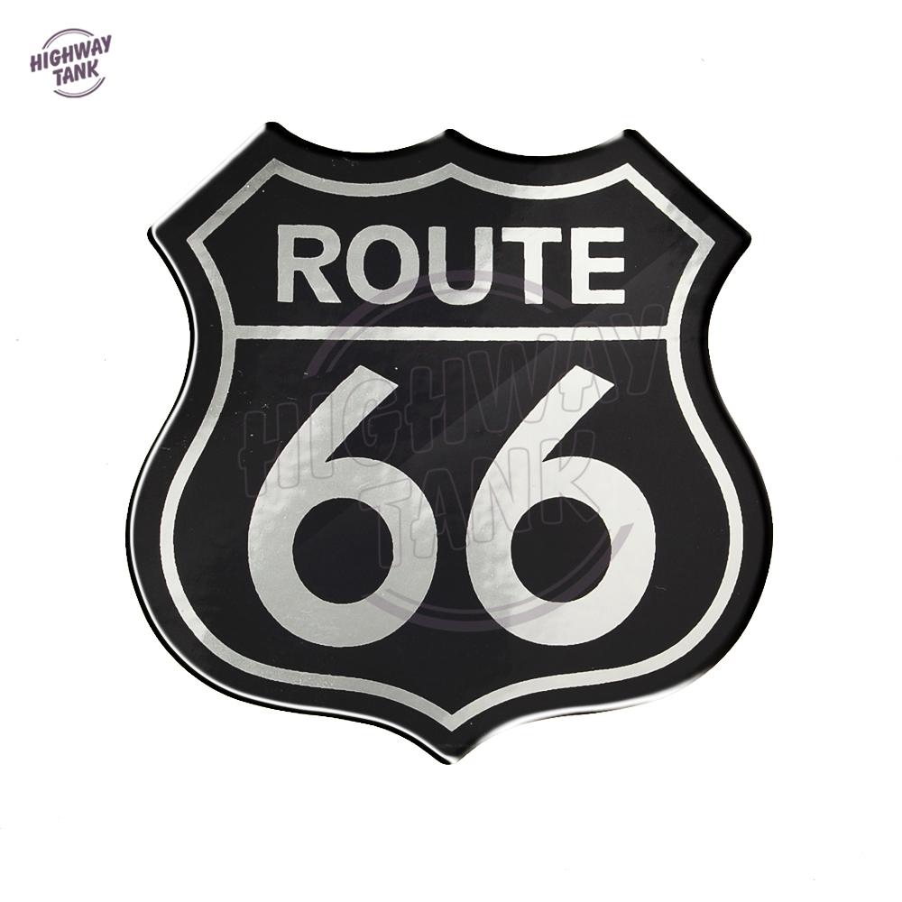 3D Наклейка на Мотоцикл Америка US Route 66 Стикер Чехол для Harley Touring Electra Road Glide King BMW GS S1000 Indian Наклейки