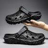 Men's Sandals Summer Clogs Non Slip Beach Trend Casual Sandals Breathable Thick Bottom High Quality Hole Shoes Big Size 45 46 47