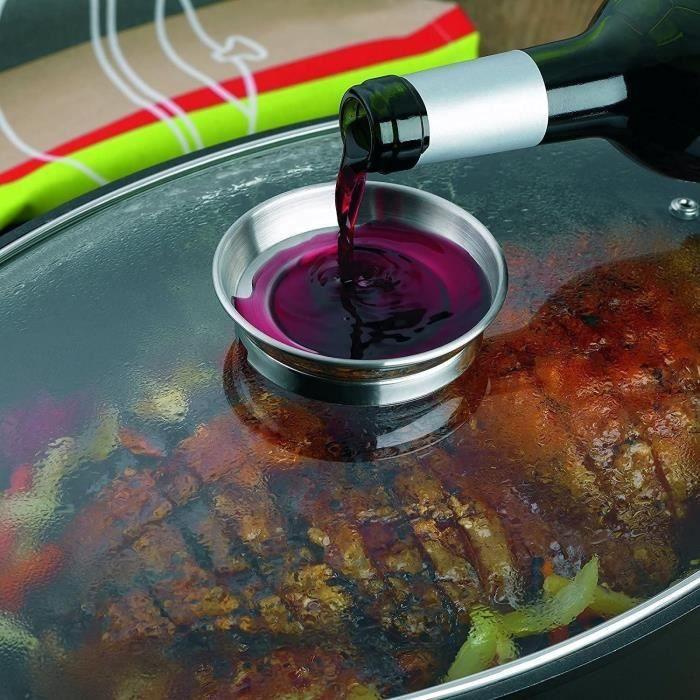 Cocotte à braiser - KELA - Ovale - Fonte d'aluminium - Revêtement Greblon - Tous feux