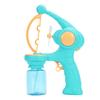 Детский электрический пистолет для мыльных пузырей Angel Bubble Bubble Toys Автоматическая многоотверстийная мыльная машина с вентилятором