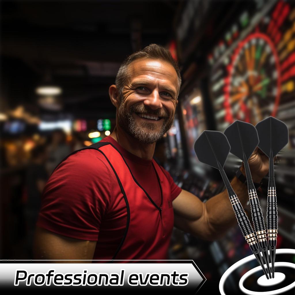 Cyeelife Pro Soft Tip Darts Set Comes with 30 Extra Dart Tips and Gift Storage Darts Plastic Tips 18g, Box,