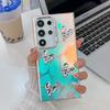 Жемчужный Цветной Ударопрочный Чехол для Телефона S25U с Узором в Виде Сердец и Алмазов, Матовый Мягкий Чехол