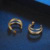 Новые персональные золотые серьги