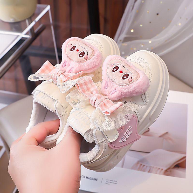 Детская спортивная обувь, Весенне-осенние повседневные кроссовки на мягкой подошве, Легкие кеды для девочек