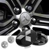 4Pcs Car Wheel Center Hub Cap Auto Rim Cover Badge Decor Accessories For Mitsubishi Colt Outlander Pajero Lancer Cross Ralliart