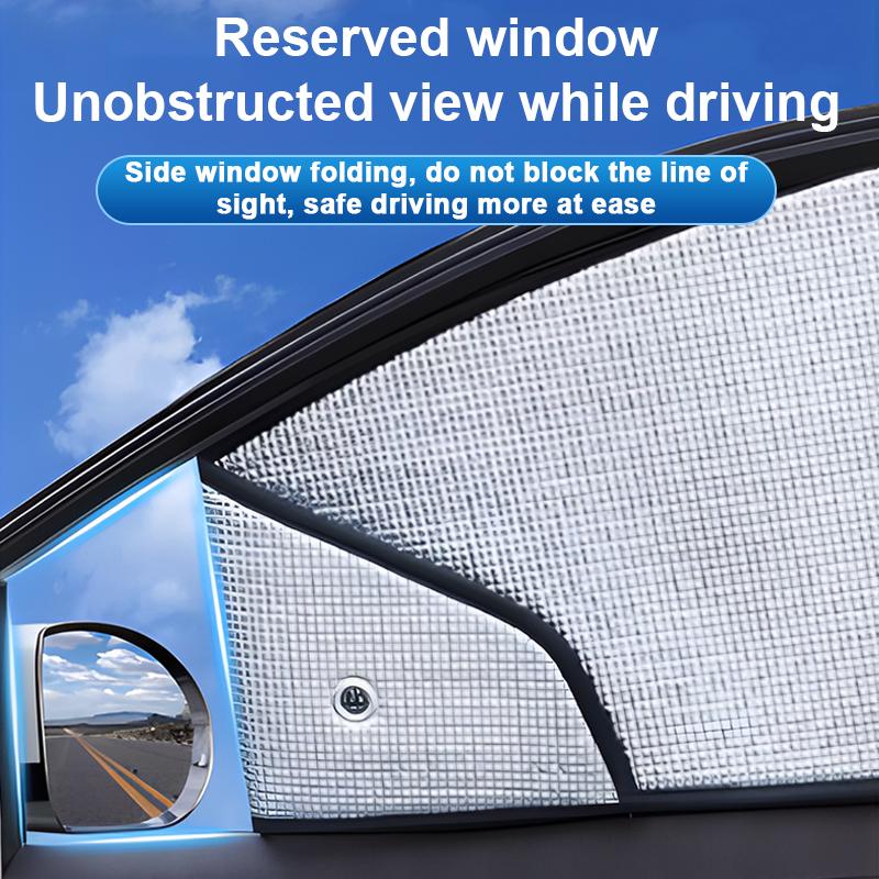 Car Sun Shades For Toyota RAV4 XA50 MK5 2019-2024 2023 Sunshade Full Covers Windshield Blackout Anti UV Visors Auto Accessories