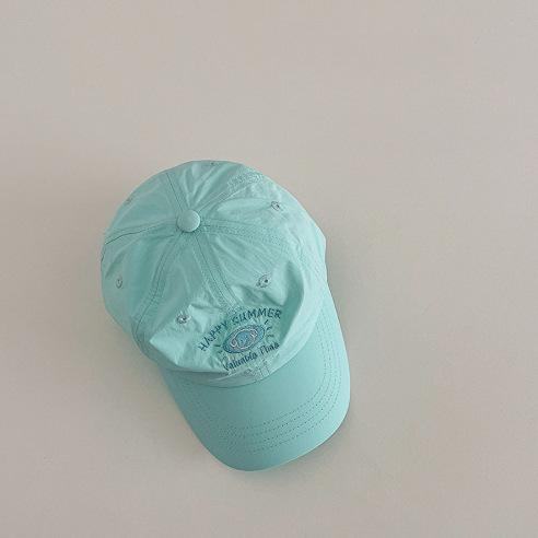 Spring And Summer Embroidery Puppy Baseball Cap Men'S And Women'S Sun Protection Versatile Quick-Drying Light Sunshade Cap