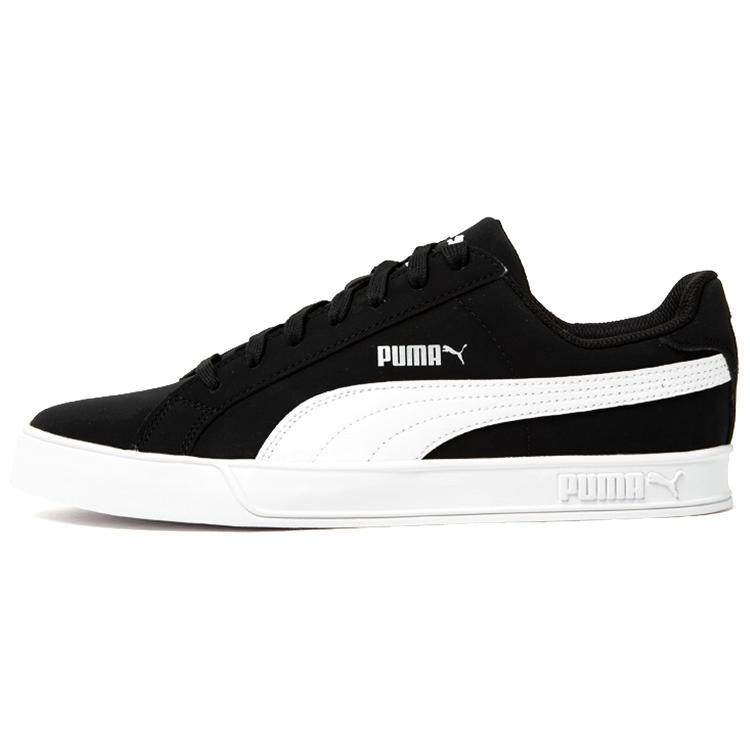 PUMA Smash Vulc Leather 'Black' (Unisex) Skate Shoes 359622 09