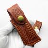 Large Size Top Grain Cowhide Scabbard  Folding Knife Sleeve Holder Universal Knife Cover  Camping Knife Holsters