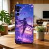 G-Genshin I-Impact Райдэн Сигун (3) Чехол для телефона Samsung S25, S24, S21, S22, S23, S30, Ultra, S20, Plus, Fe, Lite, Note, 10, Черный чехол