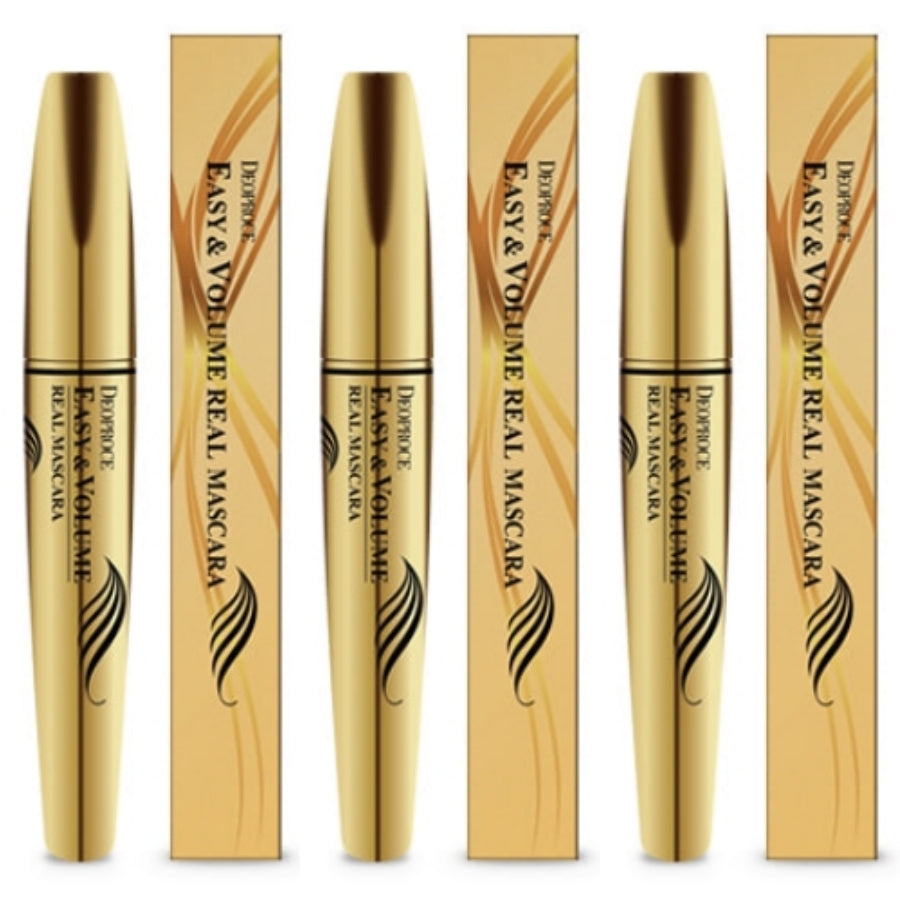 Deoproce Тушь для ресниц Easy and Volume Real 10мл*1шт/2шт/3шт