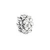 Sparking Butterfly Heart Clip Charm Beads Dangle Silver Bracelet Necklace For Diy Jewelry Women Gift