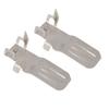 2PCS Measuring Tape Clip Aluminium Alloy with Three Installation Slots Measuring Tape Holder for