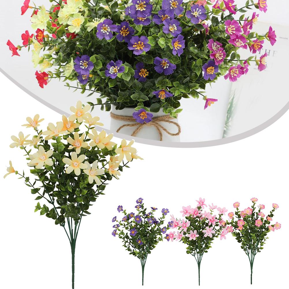 Искусственные цветы Поддельные цветы Шелкография Шелковая ткань