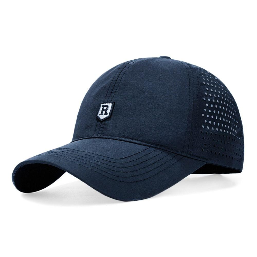 Quick Dry Summer Baseball Cap Breathable Sports Cap Outdoor Sun Hats  Men Women