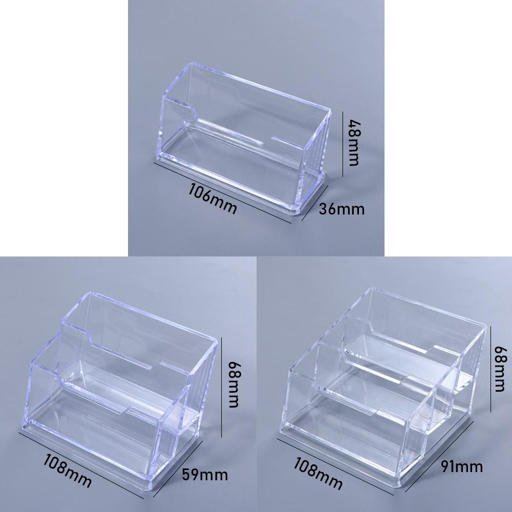 Rack Office Supplies Card Display Shelf Cards Display Stand Business Card Container Name Card Rack
