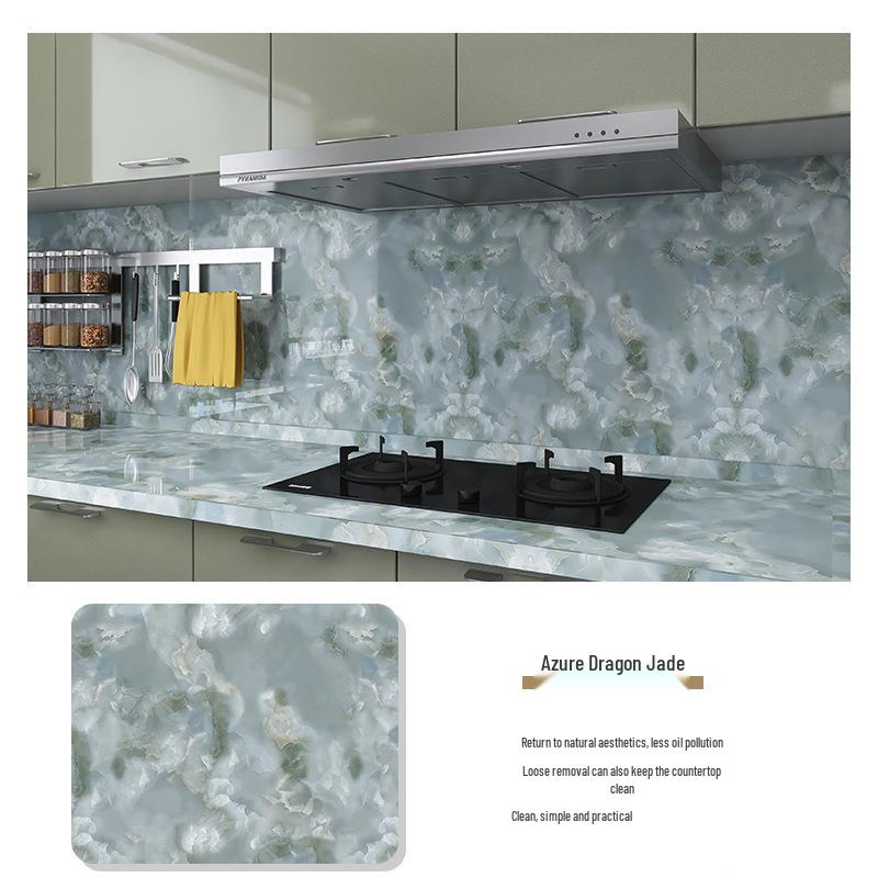 Самоклеящиеся водонепроницаемые утолщенные наклейки для плитки на стену и столешницу для кухни и домашнего декора