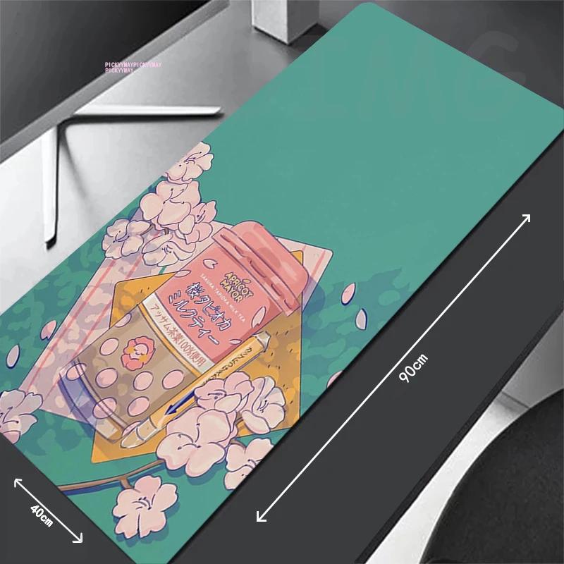Cute Mouse Pads Gaming Mousepad Waterproof Gamer Mouse Mat Rubber Keyboard Mats Desk Pad Mousepads XXL xcm For Computer