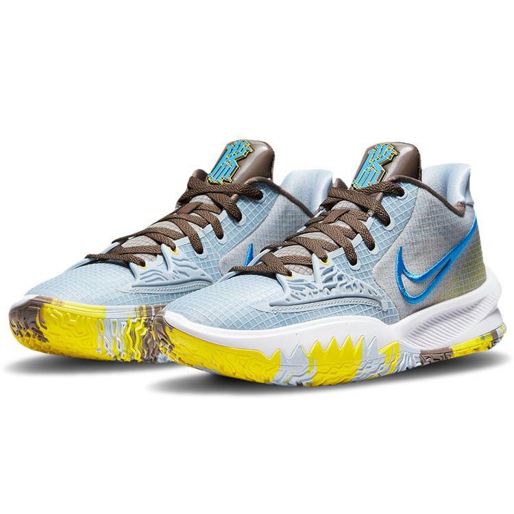 Nike Kyrie Low 4 Light Armory Blue Men Sneakers Black Signal-Blue CW3985-400