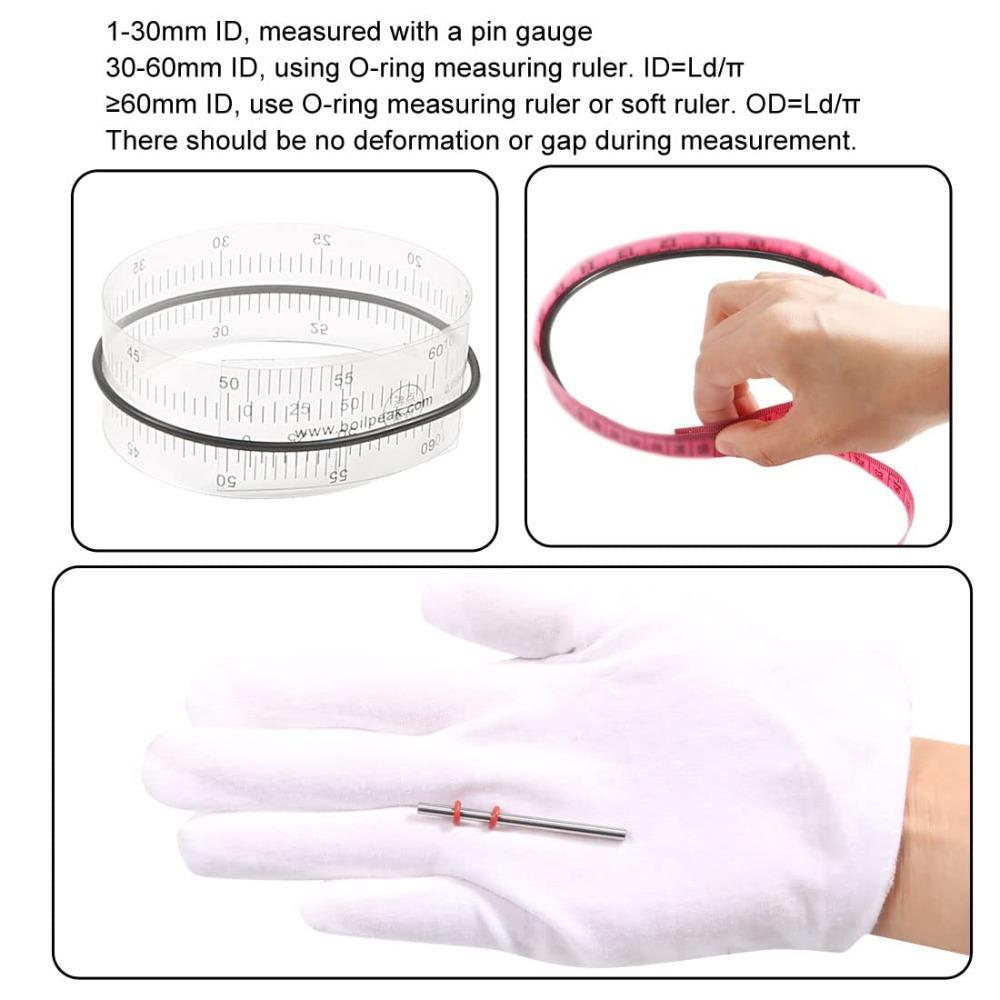 3.5mm Width Sealing Gasket Silicone Sealing Washer Sealing Tool O Ring Automotive Machine Plumbing