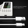 Stable LED Indicator Rechargeable Adapter 4 Slot Intelligent Battery Charger Fast Charging Dock