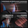 Gaming Chair Ergonomic Gaming Chair with Lumbar Cushion and Headrest, Gamer Chair Height Adjustable, PC Chair for Adults Girls Boys, Black-Blue