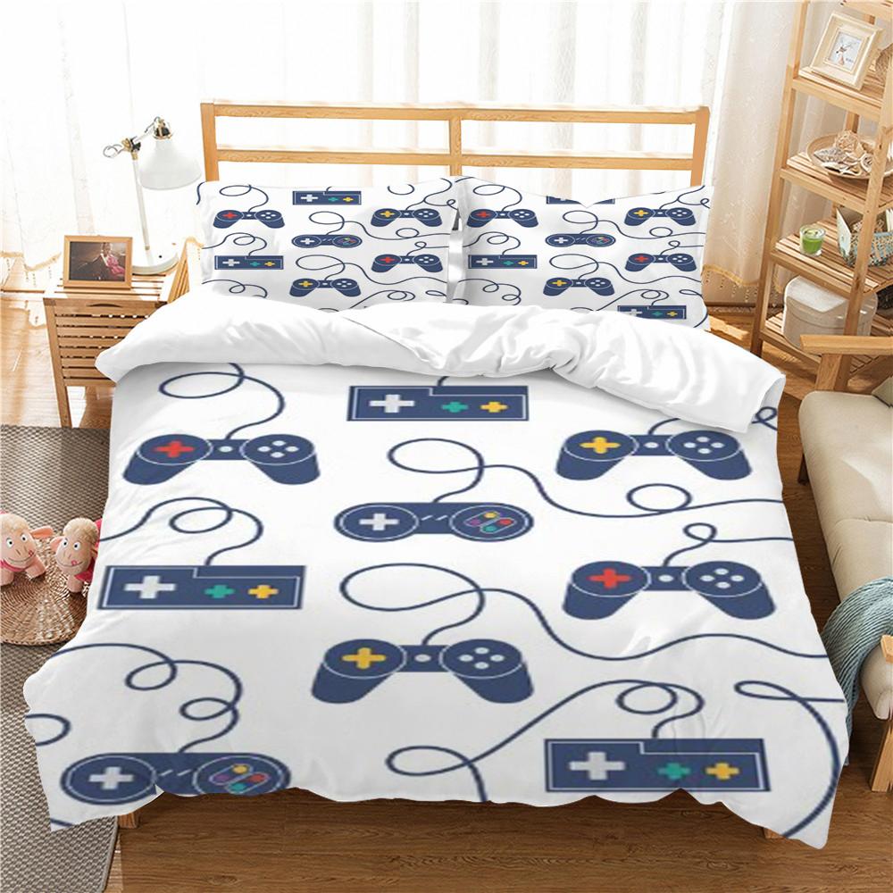 3D Gamepad Printing Home Textiles Bedding Suit Microfiber Quilt Cover Cool Comforter Duvet Covers