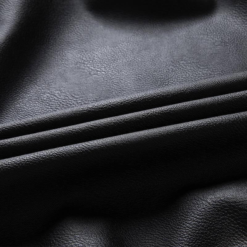 Leather Jacket Men's PU Leather Business Fashion Casual Trend Spring and Autumn New Men's Leather Jacket