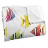 Royce McClure Silky Zig Zag Tropical Fish Supersoft Blanket