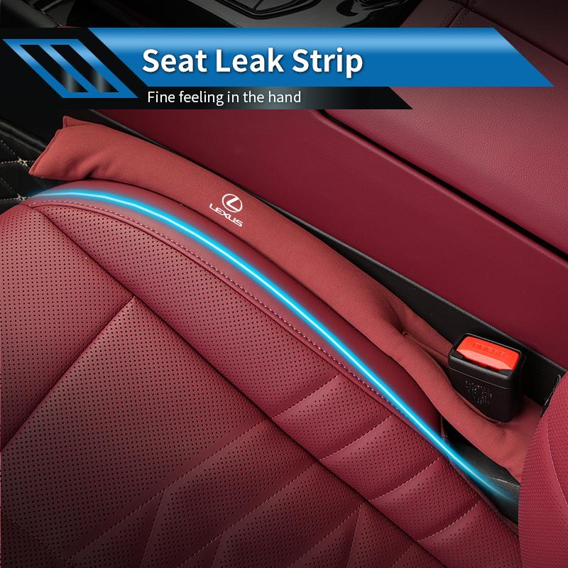 BJYL6 Interior Stickers Car Seat Gap Filler Strip Leather Side Seam Anti-Leak Plug Accessories For Lexus UX250h RX450h CT200h RX400h N
