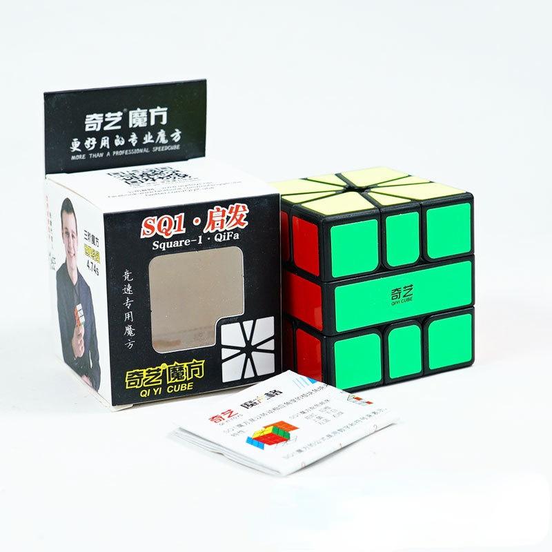 Qiyi 3x3x3 4x4x4 5x5x5 Профессиональный кубик Рубика Черные наклейки Скоростной кубик-головоломка Обучающий Кубо Магико Игрушки, разработанные для детей Подарки для детей