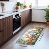 1pc Easter Festive Kitchen Mats Rabbit And Egg Pattern Mat  Thickened Kitchen Floor Mat Waterproof Non-slip Oil-proof Floor Mat Runner Rug