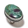 Ruby In Fuchsite  Gift 925 Sterling Silver Jewelry Ring Size 9
