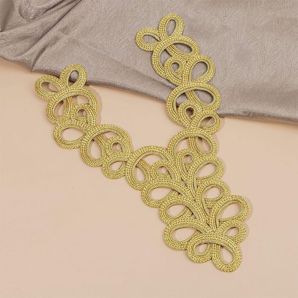 Handmade Chinese Knot Buttons Flower Fastener Tang Suit Buttons Cheongsam Making