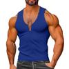 Men  V-Neck  Leisure  Sleeveless  Vest