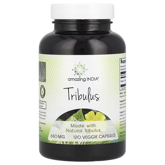 Tribulus, 630 Mg, 120 Veggie Capsules