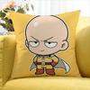 OnePunchMan World Various Sizes Square Pillow Case For Car Home Bedchamber Decor