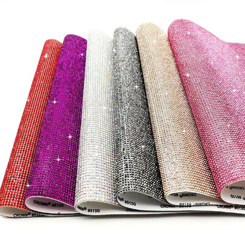 Самоклеящиеся листы со стразами для DIY украшения автомобиля и ювелирных изделий
