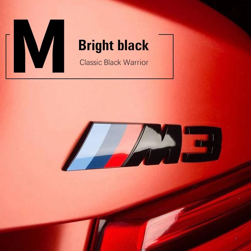 For BMW E91 X5 E70 F11 E30 F31 X3 F25 E61 E83 E53 E87 F40 F32 BMW 3D Electroplating Emblem Stickers Trunk Decorative Stickers KGT4