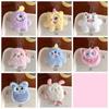 Plush Stuffed Snow Mon-ster Keychain Hanging Bags Decor Bag Pendant Snow Mon-ster Doll Pendant