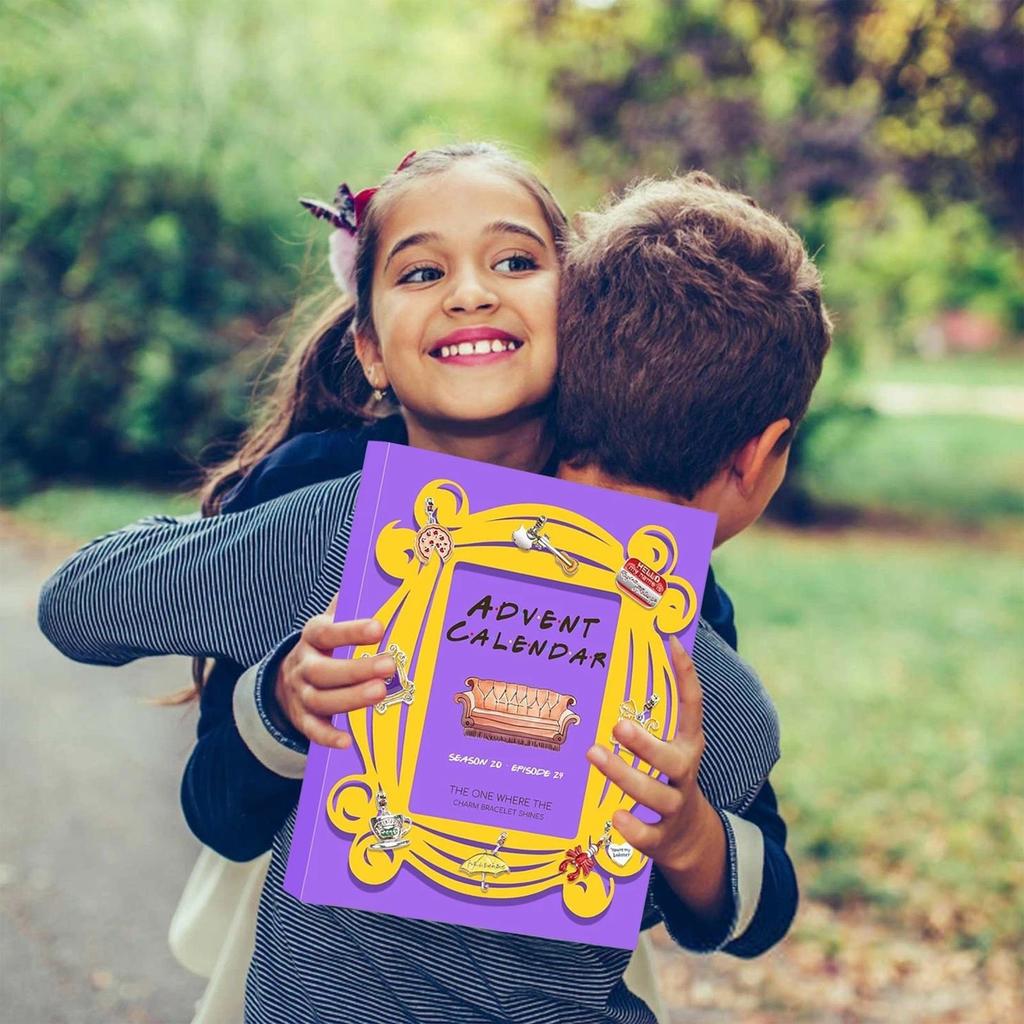 2025 продать Хорошо Обратный отсчет Отверстие Счастливый DIY Браслет Коробка-сюрприз 24 штуки