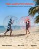 Inflatable Bumper Balls 2-Pack, 5FT/1.5M Body Sumo Zorb Balls for Teen & Adult, 0.8mm Thick PVC Human Hamster Bubble Balls for Outdoor Team Gaming