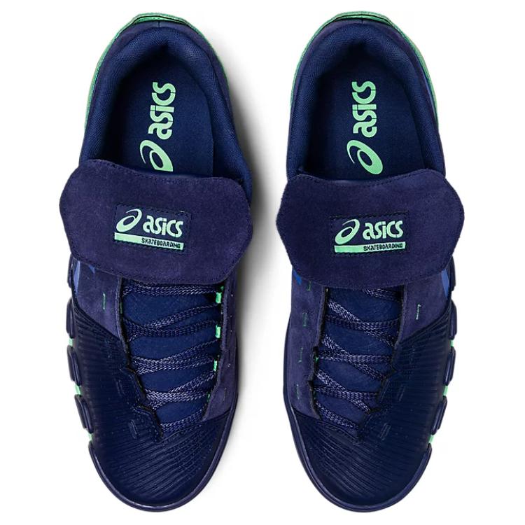 Asics Gel-Flexkee Pro Minimalist Comfortable Low-Top Sneakers Unisex Sneakers Blue Green 1201A212-402