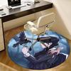 Raven Companion,The Addams Family Chair mat Round Rug Office carpet, Non slip, Suitable for Living Rooms, Bedrooms,Decor1205727a